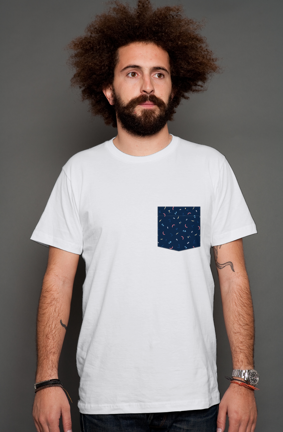 Essentials Pocket Tee Feeling Froggy
