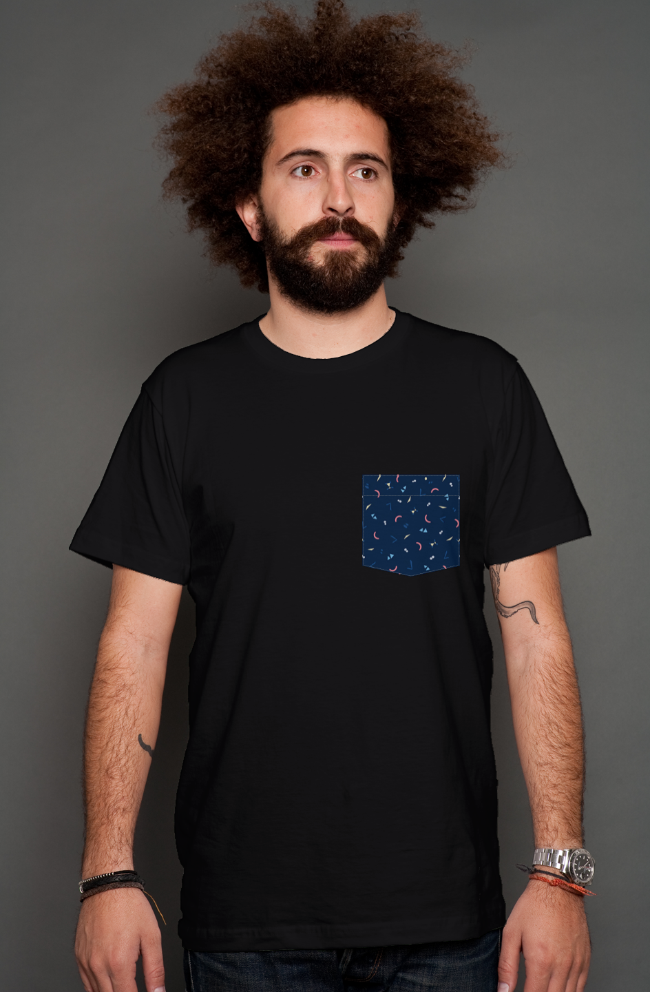 Essentials Pocket Tee Feeling Froggy