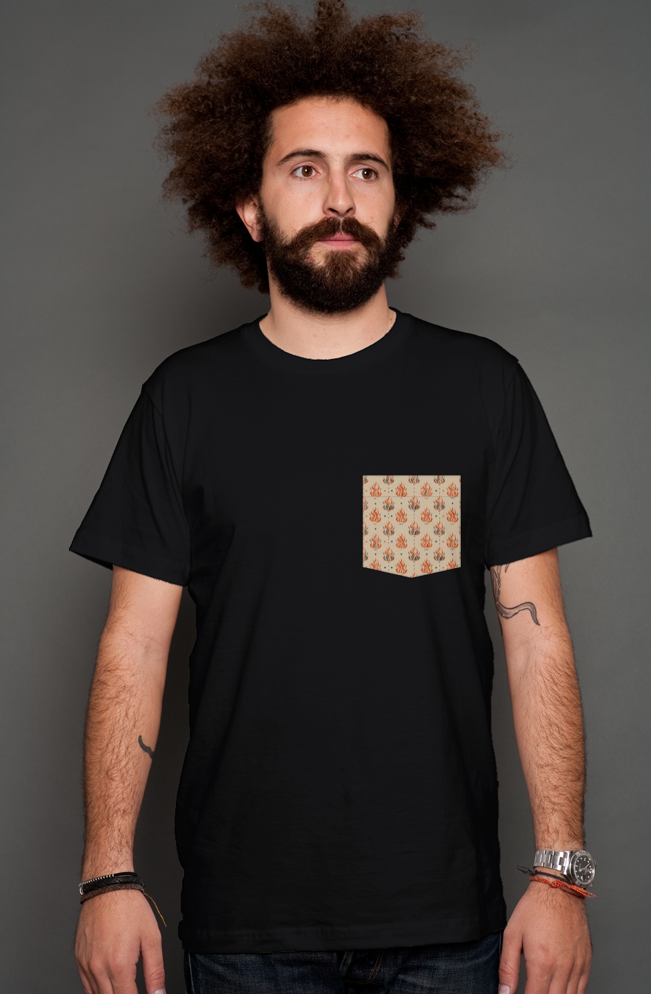 Essentials Pocket Tee Toasted