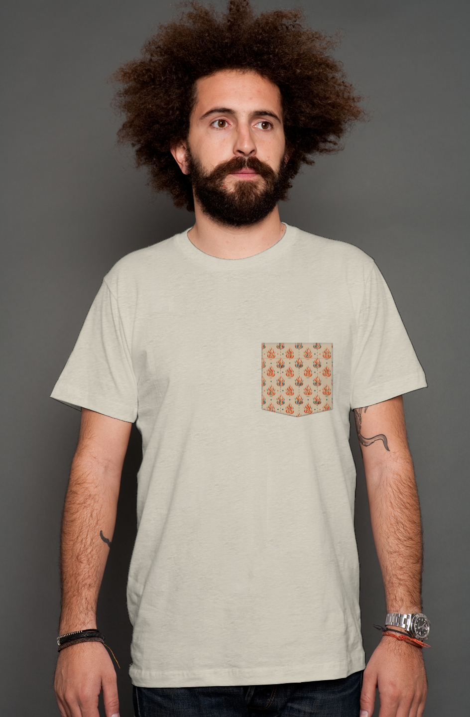 Essentials Pocket Tee Toasted