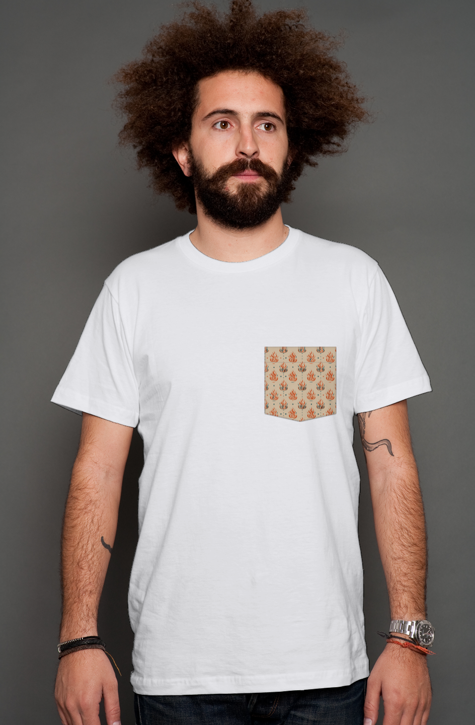 Essentials Pocket Tee Toasted